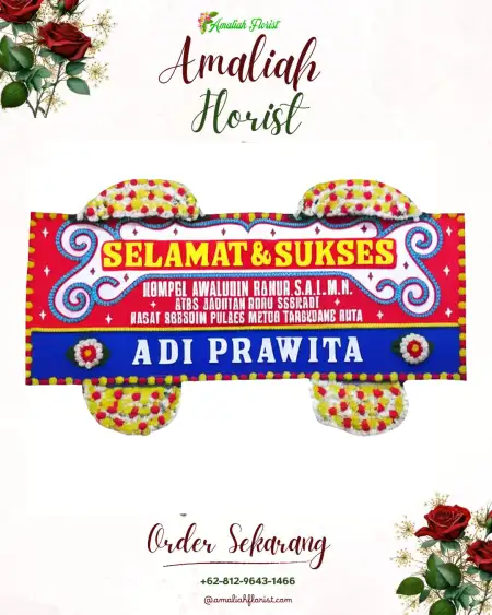 Papan Bunga Ucapan Selamat Sinangohprendeng